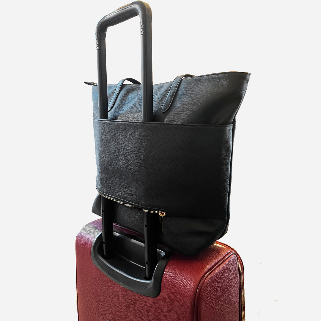 Totes with trolley sleeve discount