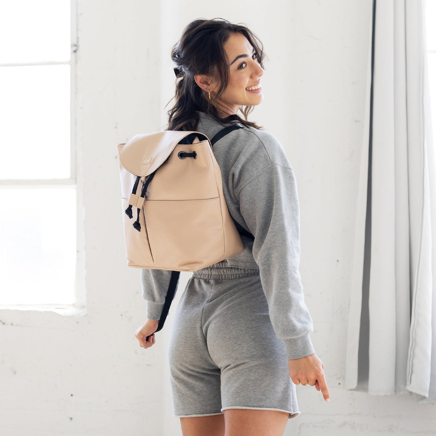 Harper Backpack Harper Backpack (Sand) – Packs